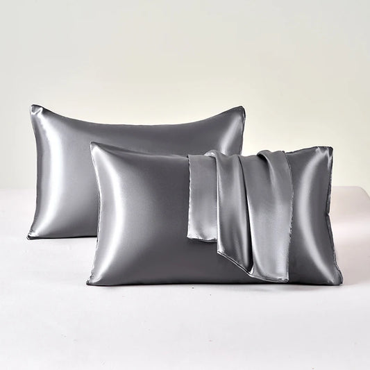 Lumière™ Satin Silk Pillowcase Set