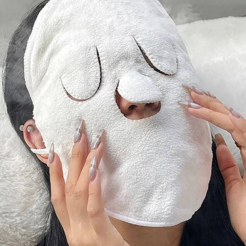 ✨ SteamGlow Face Towel