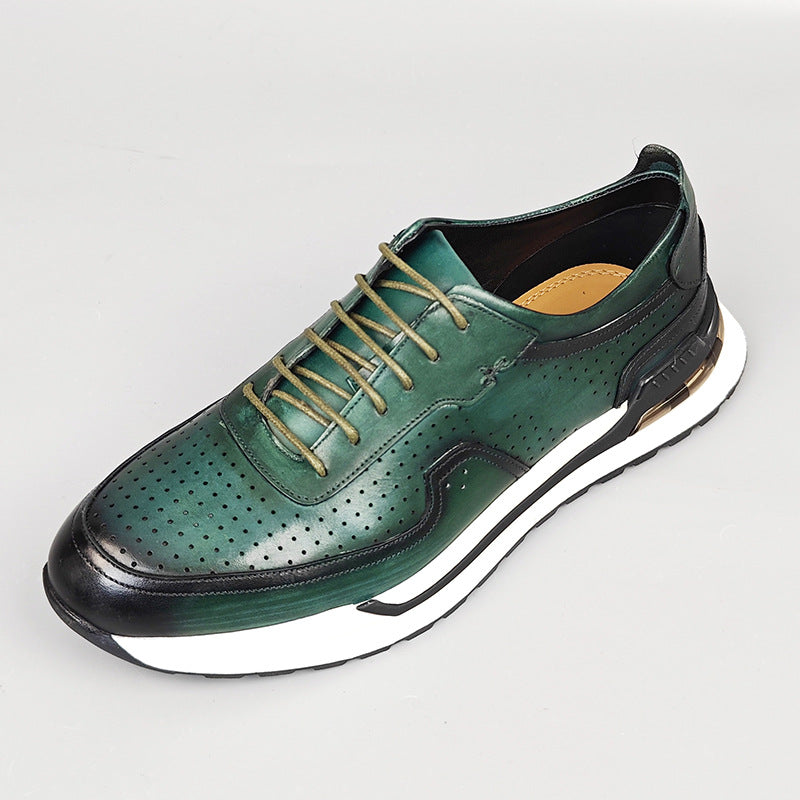 Vanguard Luxe Leather Sneakers