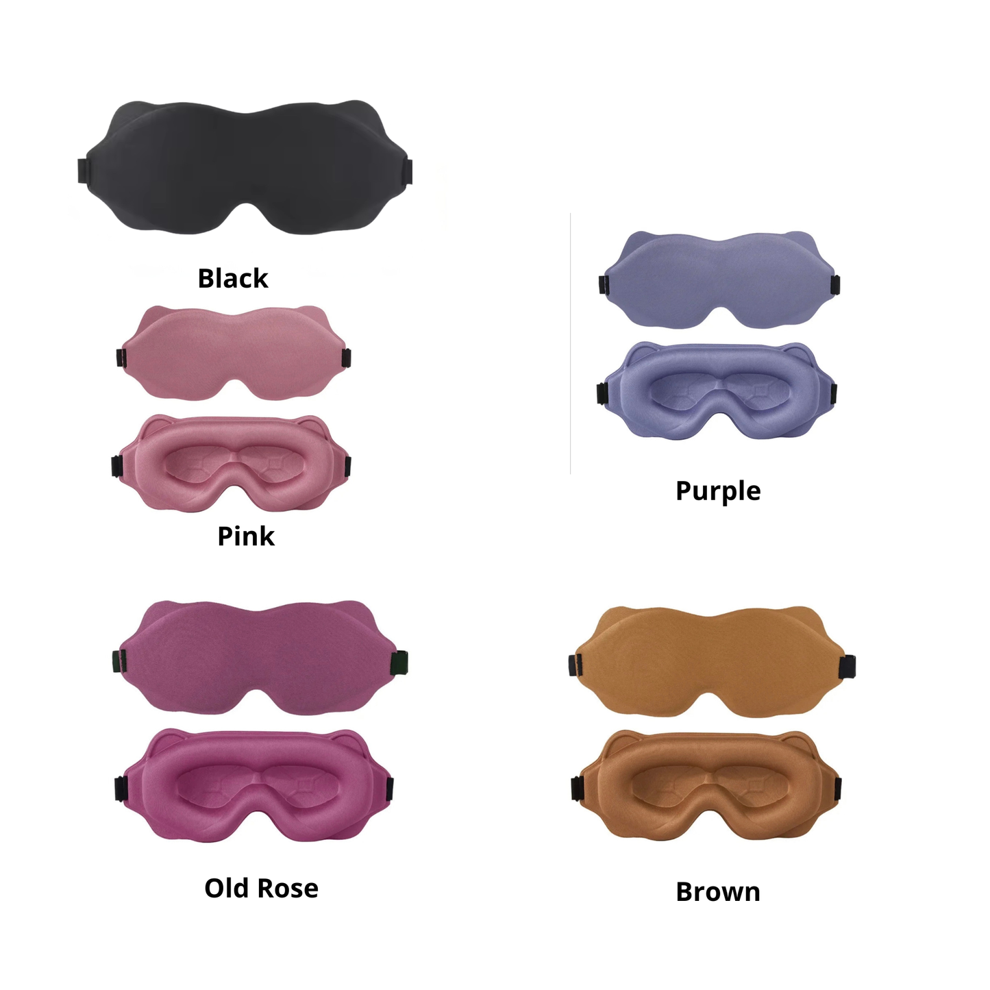 EcoLume™ DeepSleep Pro Mask – Total Blackout & Zero Pressure Comfort