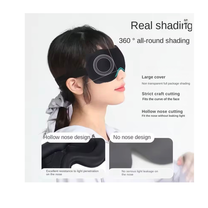 EcoLume™ DeepSleep Pro Mask – Total Blackout & Zero Pressure Comfort