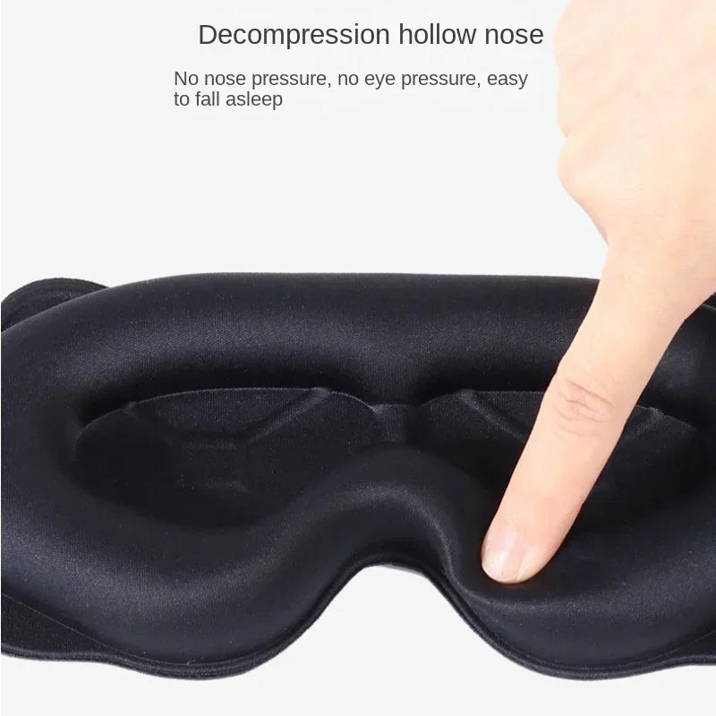 EcoLume 3D contoured sleep mask ergonomic design no eye pressure