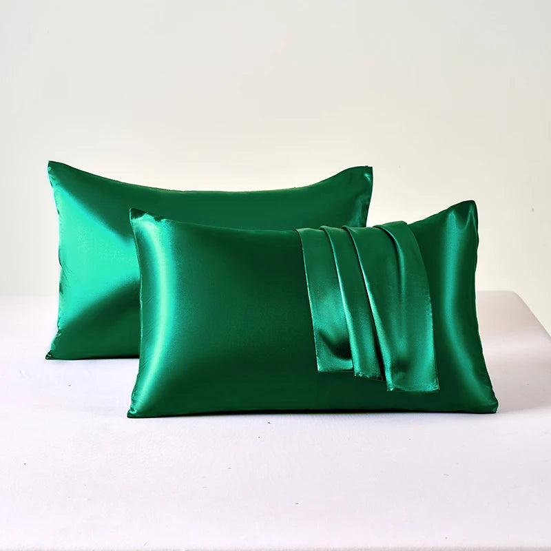 Lumière™ Satin Silk Pillowcase Set