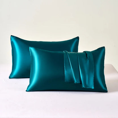 Lumière™ Satin Silk Pillowcase Set
