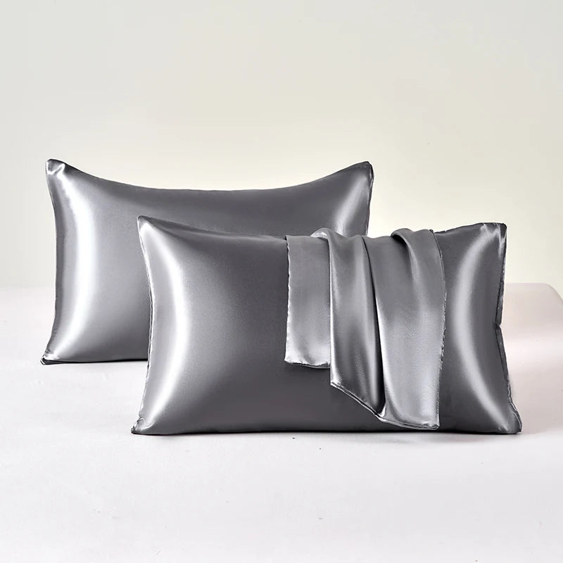 Lumière™ Satin Silk Pillowcase Set