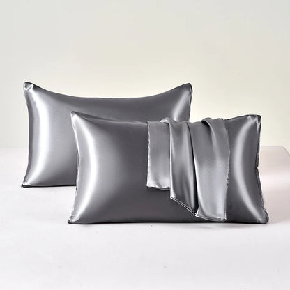 Lumière™ Satin Silk Pillowcase Set