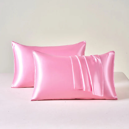 Lumière™ Satin Silk Pillowcase Set