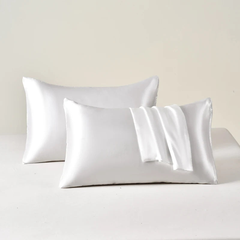 Lumière™ Satin Silk Pillowcase Set