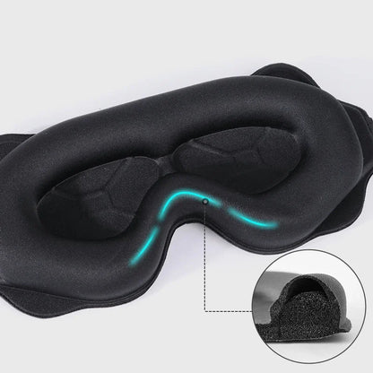 EcoLume™ DeepSleep Pro Mask – Total Blackout & Zero Pressure Comfort