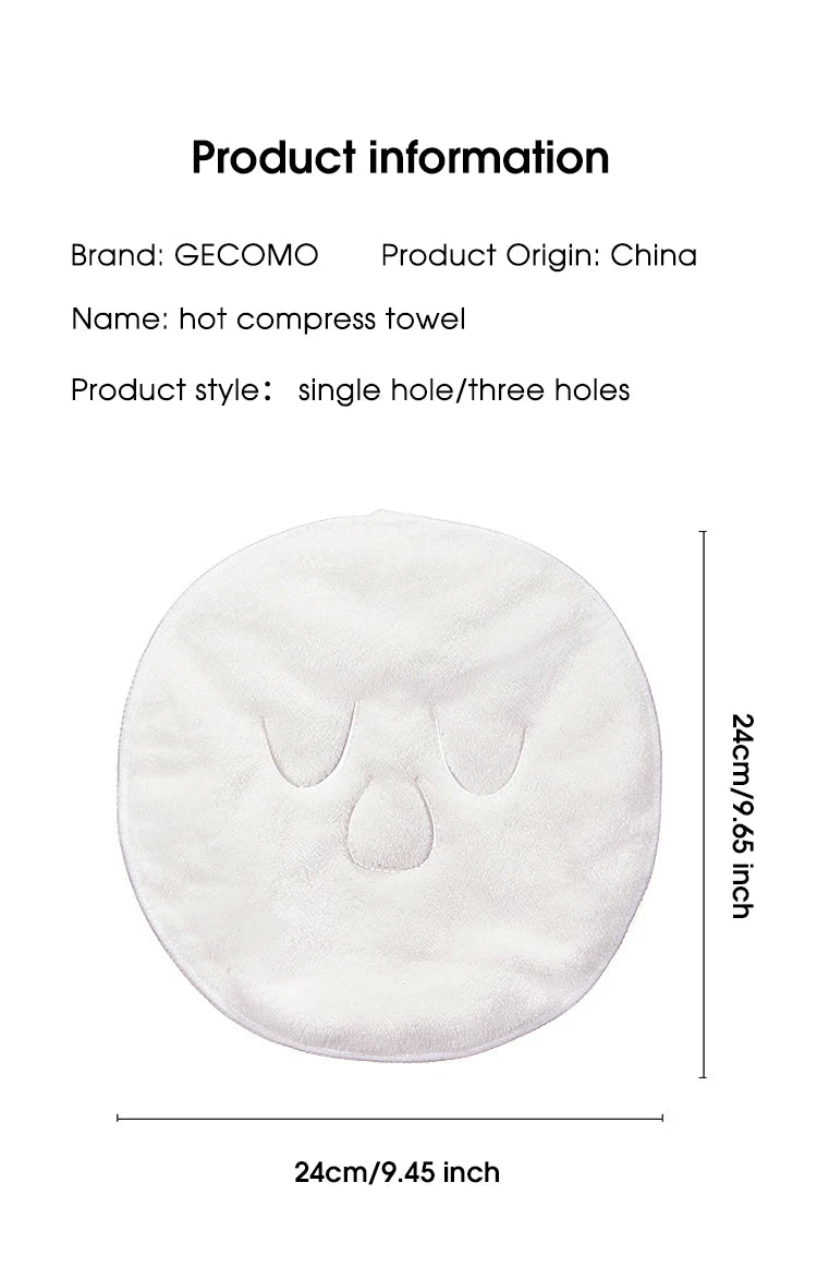 ✨ SteamGlow Face Towel