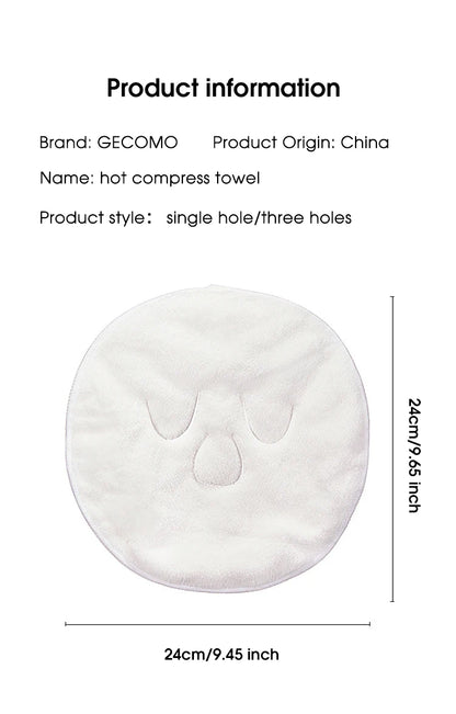 ✨ SteamGlow Face Towel