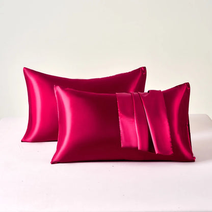 Lumière™ Satin Silk Pillowcase Set