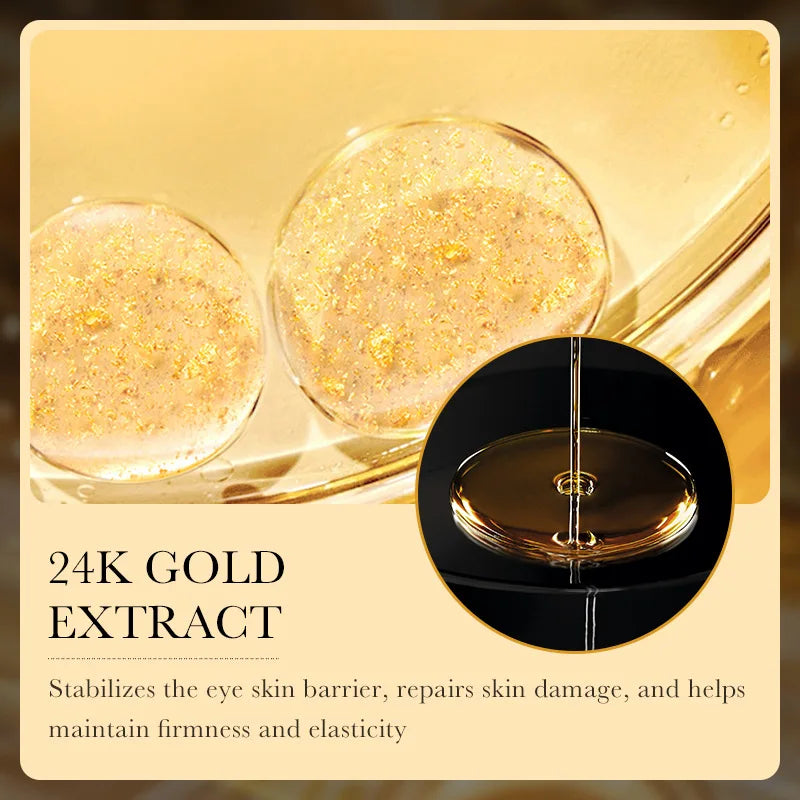 24K Gold Hyaluronic Acid Eye Cream.