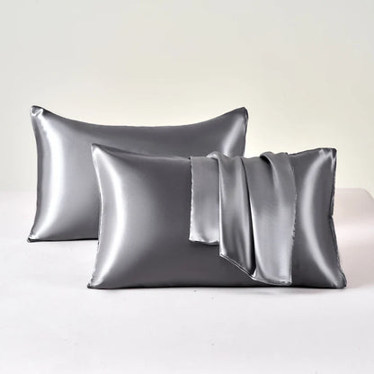 Lumière™ Satin Silk Pillowcase Set