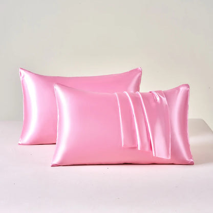Lumière™ Satin Silk Pillowcase Set